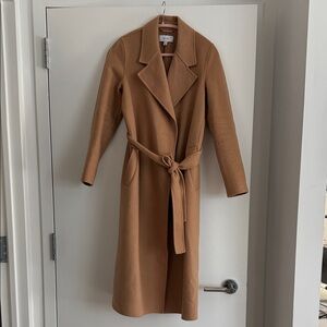 Reiss Camel Belted Coat